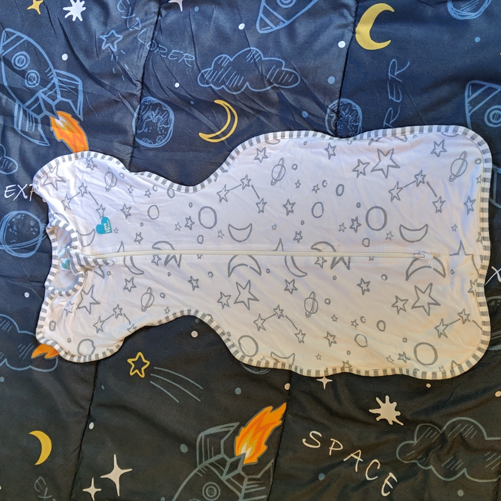 Love to Dream Swaddle Up Silky Luxe Space Swaddle